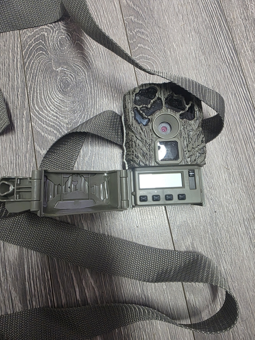 Trail Camera with Olive Camo Finish - Compact Wildlife Camera